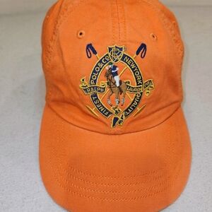 Ralph Lauren Orange Polo Cap